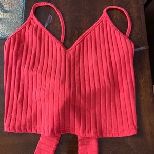 Crop tank top